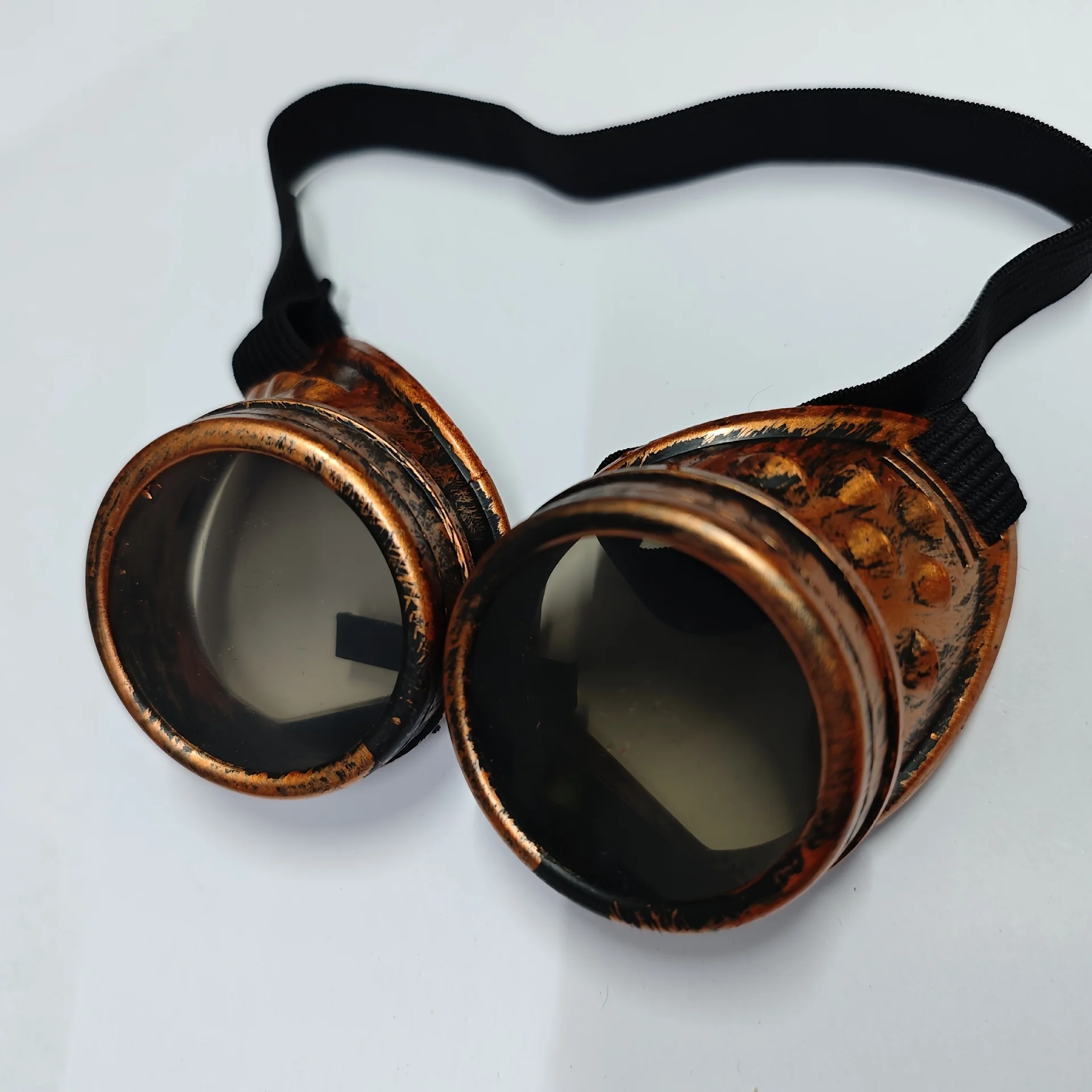 Steampunk-Brille, Vintage-Cosplay-Brille mit Spikes, Retro-Gothic-Punk-Steampunk-Brille für Kostümparty, Cosplay-Requisiten – Detail 2