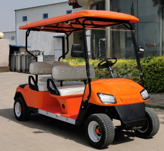 Wholesale Electric Utility Vehicle Golf Cart Single Row Luxury Super Practical Golf Cart