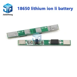 10Pcs 1S 3.7V 3A li-ion BMS PCM battery protection board pcm for 18650 lithium ion li battery