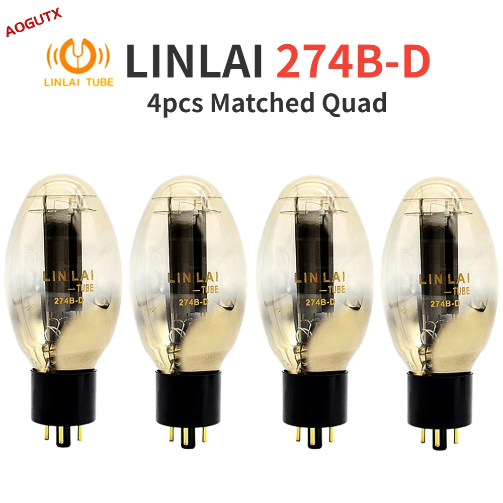 Aogutx LINLAI 274B-D 274BD Vacuum Tube Upgrade 5U4G 274B 5Z3P U77 5AR4 GZ34 5Z4P HIFI Audio Valve Electronic Tube Amplifier DIY