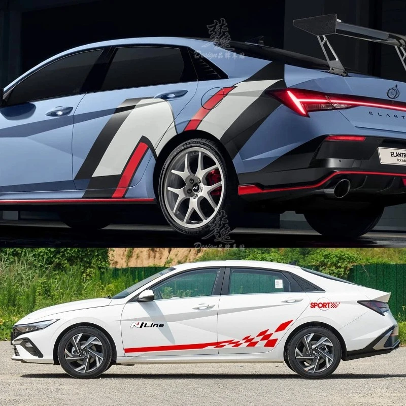 

Car Vinyl sticker FOR Hyundai Elantra Outdoor camping appearance modification Fashion Decal accessories