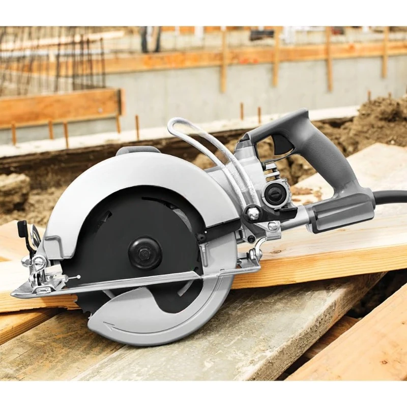 15-Amp 8-1/4-Inch Aluminum Worm Drive Circular Saw