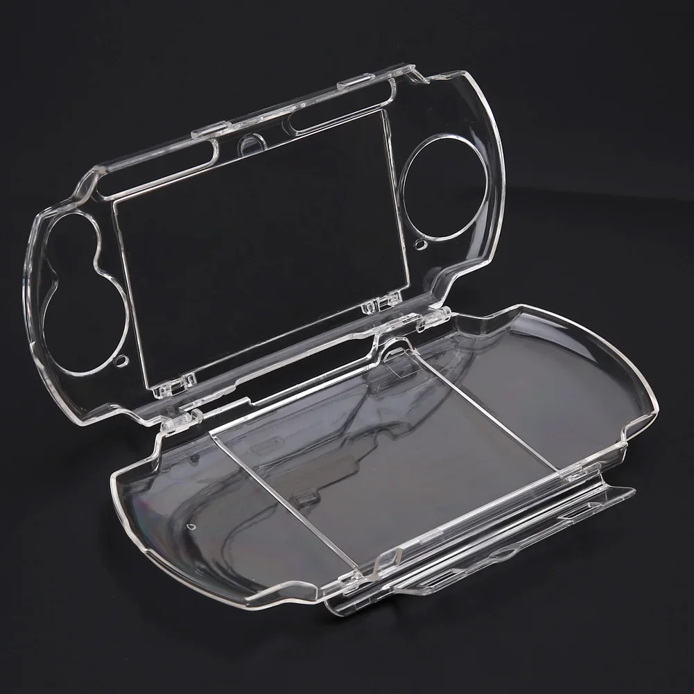 Carcasa transparente para PSP 2000 3000, funda rígida transparente, funda protectora de cristal a presión, moldes para Sony Playstation, nuevo