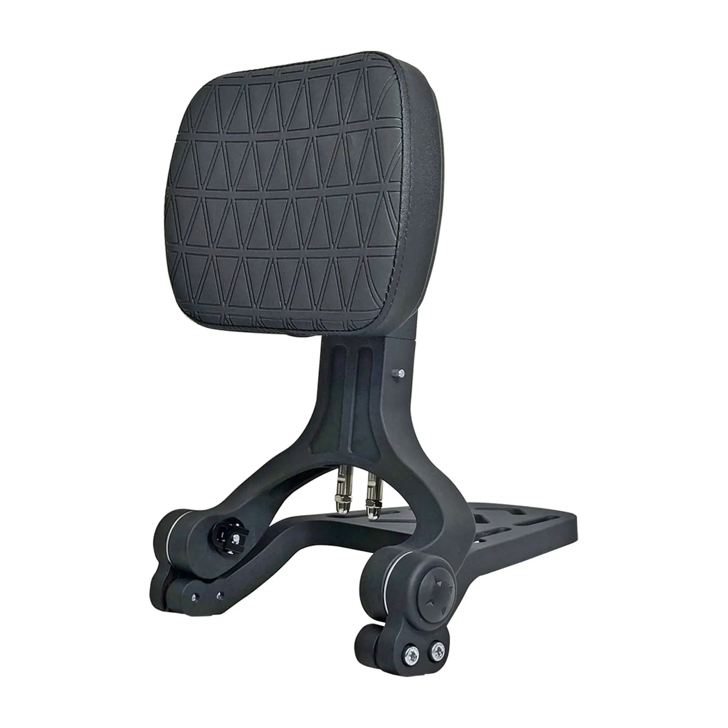 Folding Adjustable Rider Passenger Backrest Rack for 450 500 Motorcycle