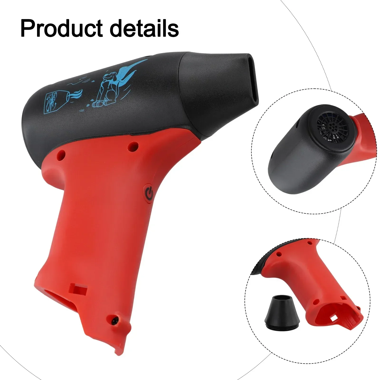 

Lightweight Mini Blower Tool Compatible with For 12V Batteries Features Three Speeds for Customized Cleaning Power
