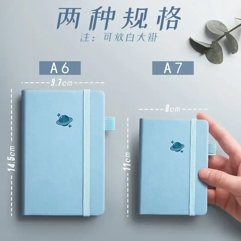 A7 Mini Notebook Portable Pocket Notepad Memo Diary Planner Agenda Organizer Sketchbook Office School Stationery 100 sheets