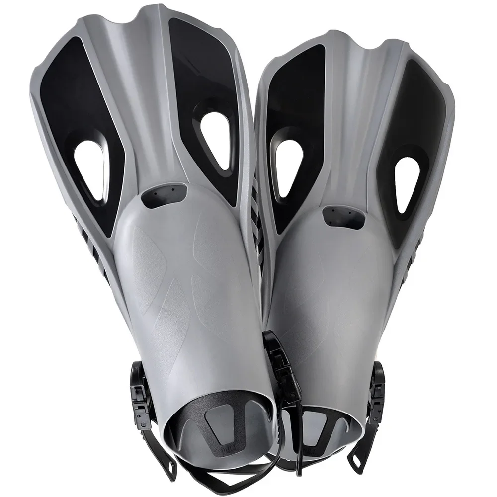 Professional Scuba Diving Fins Adult Kid Adjustable Swimming Shoes Silicone Long Submersible Snorkeling Diving