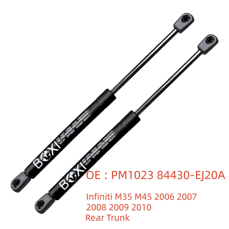 

BOXI 2Pcs Rear Trunk Gas Lift Supports Struts Shocks For Infiniti M35 M45 2006 2007 2008 2009 2010 Trunk PM1023 84430-EJ20A