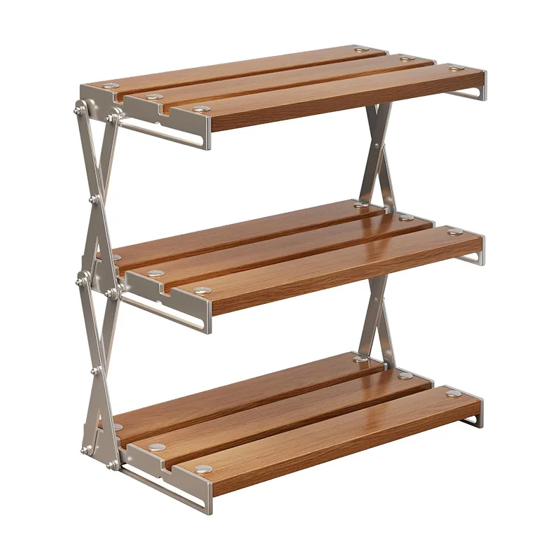 Tabletop Shelf Folds Multi-tiered Coffee Cup Holders