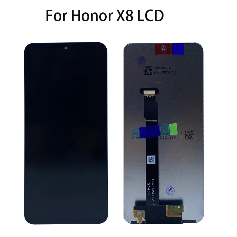 For Huawei Honor X8 LCD TFY-LX1 Display TFY-LX2 TFY-LX3 Display Screen Digitizer Honor X8 4G VNE-N41 Replacement Parts