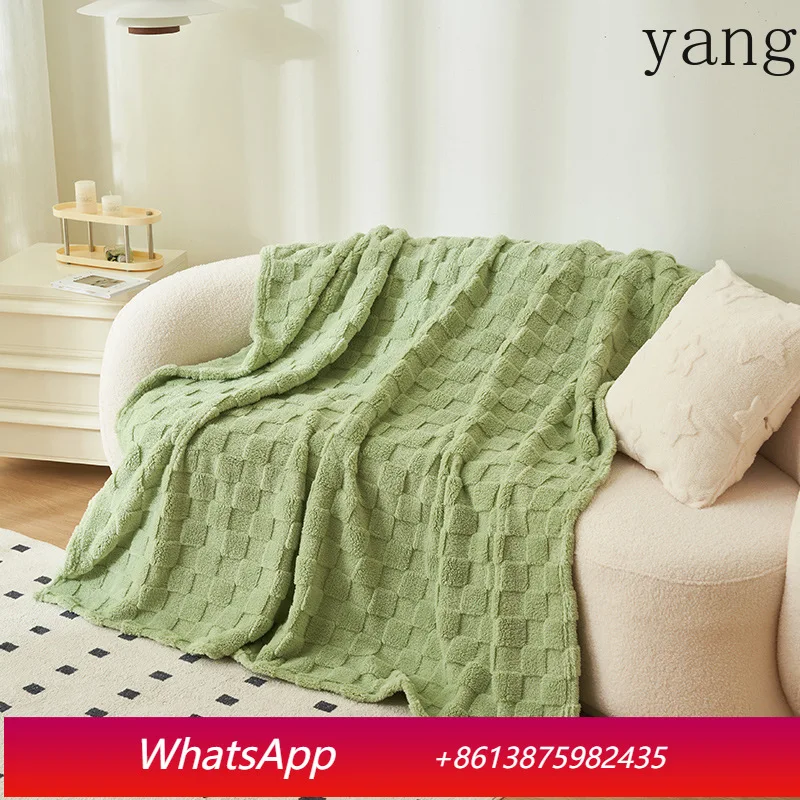 LTT Milk Fleece Blanket Multifunctional Blanket Universal Siesta Blanket