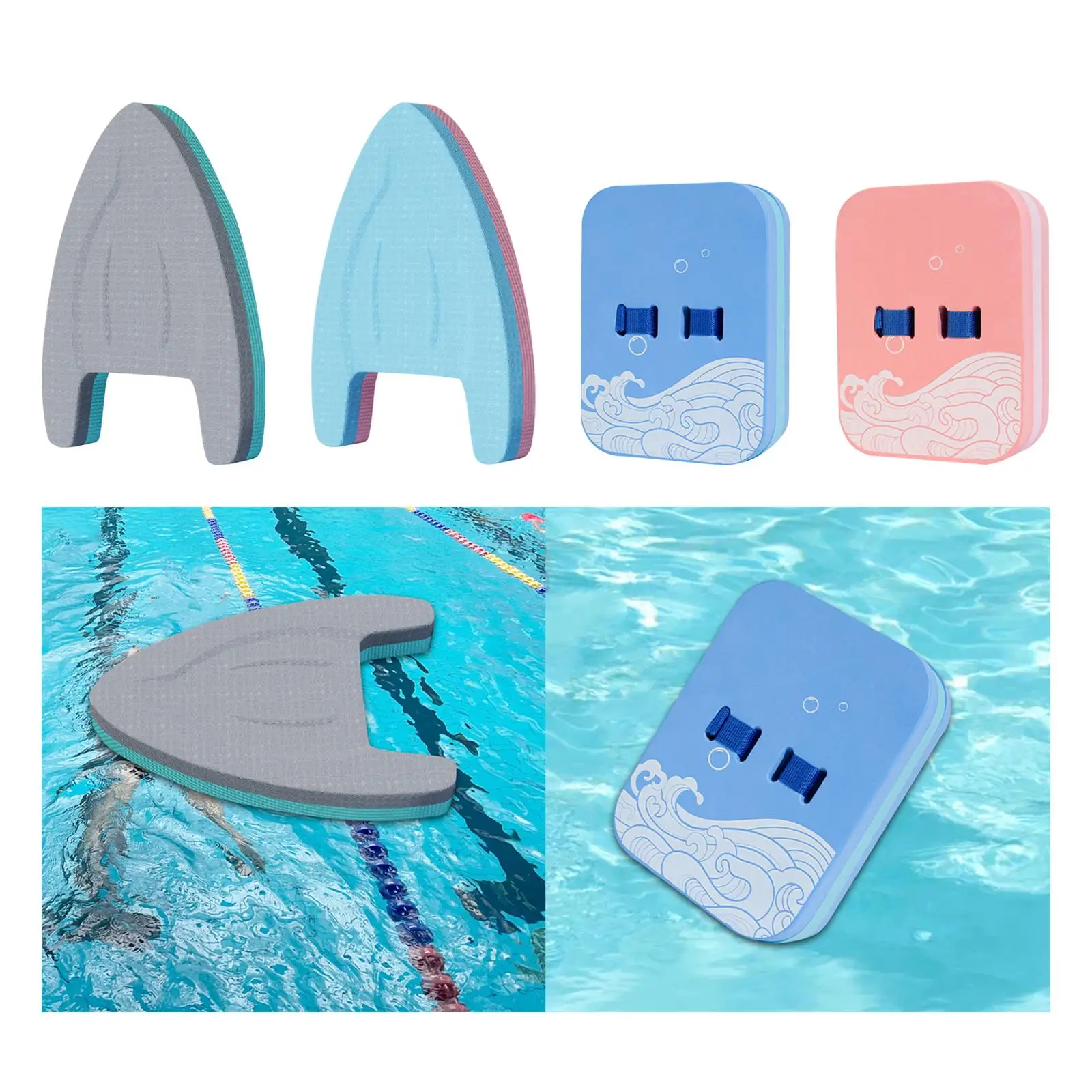 

Легкая утолщенная доска для плавания, тренировочный инструмент, доска для плавания для детей, взрослых, юных пловцов, начинающих, для тренировок