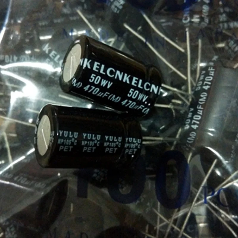 

10PCS High School Audio Frequency Endless NP Electrolytic Capacitor 50V 470UF 470UF 50V 16X25