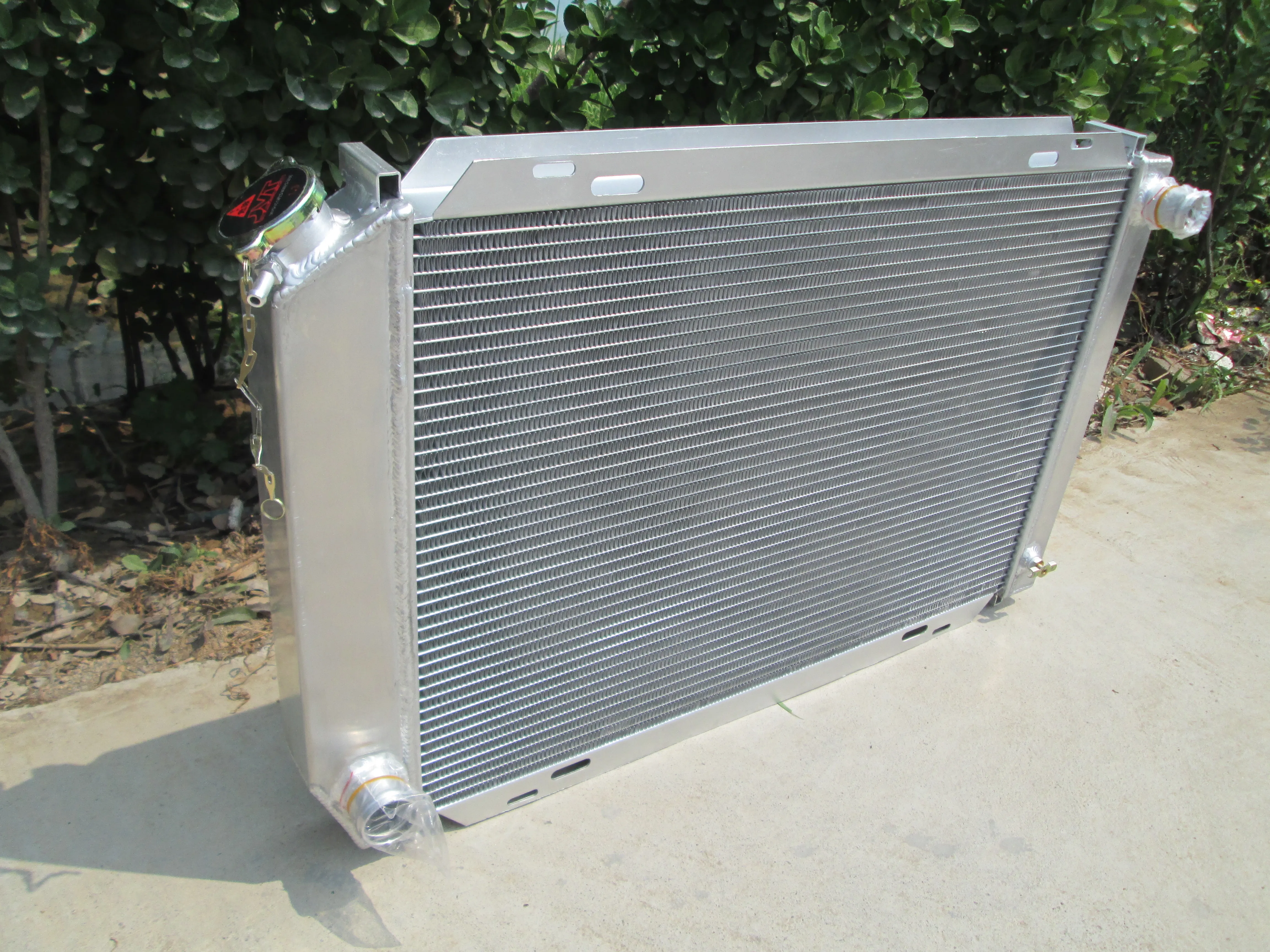 50mm 2Row Aluminum Radiator For 1979-1993 Ford Mustang Foxbody MT 1980 1981 1982 1983 1984 1985 1986 1987 1988 1989 1990 1991