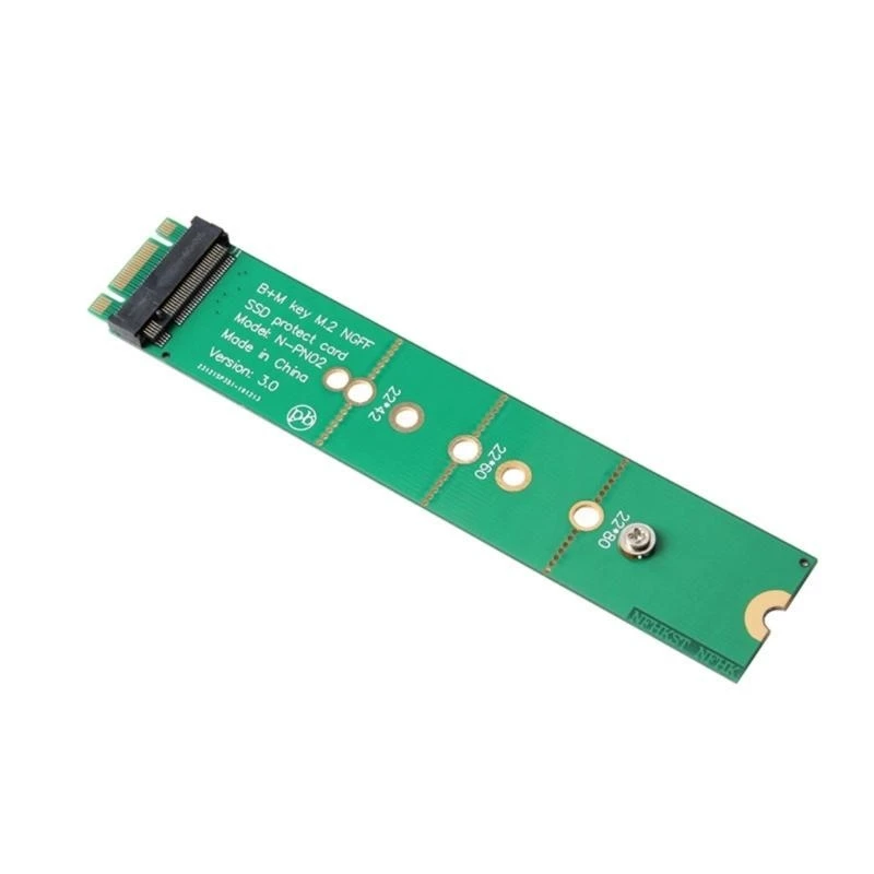 High Performances NVME M-Key/B+M key M.2 PCIE4.0 Adapter Board for NVME SSDs Supports Multiple Size from 2242 to 2280