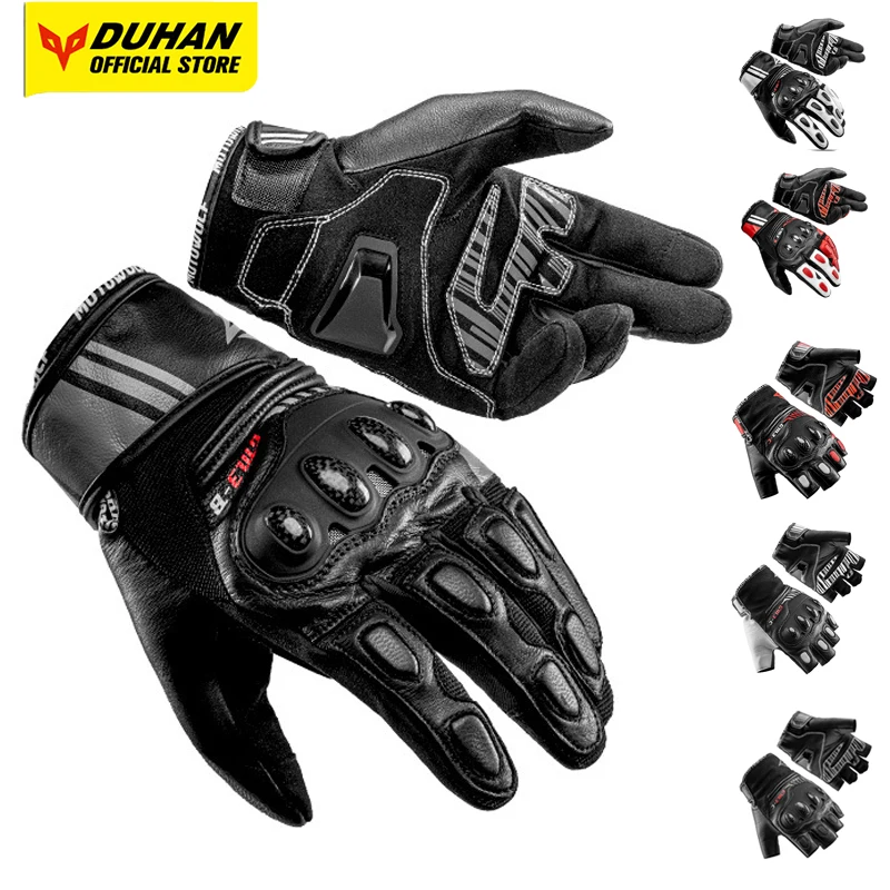 

Мотоциклетные перчатки из натуральной кожи, летние дышащие перчатки из овчины для верховой езды, сенсорный экран, внедорожные мотоперчатки для мужчин и женщин