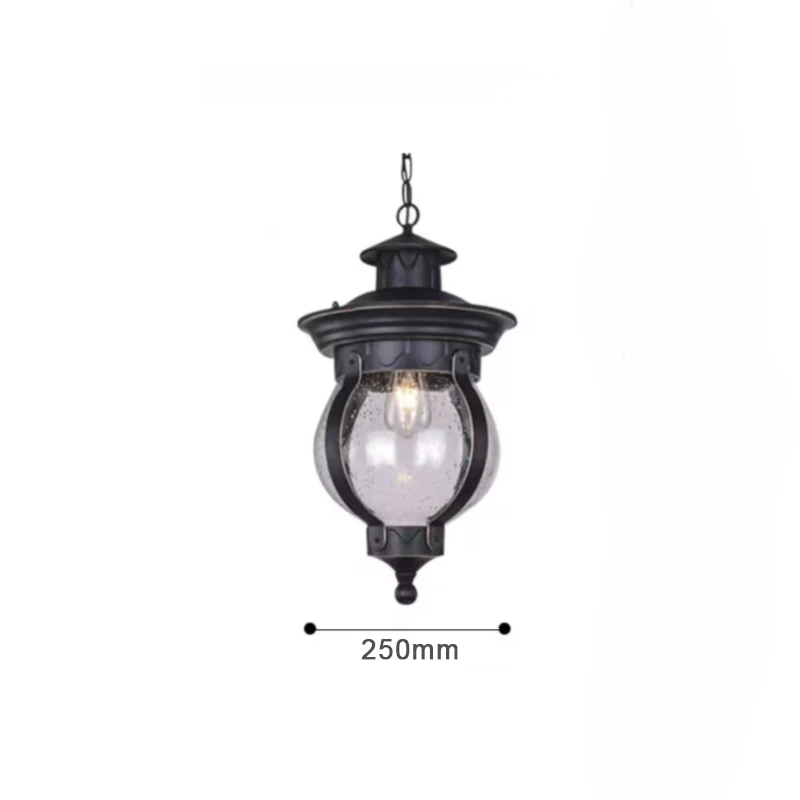SANDIY Wasserdichte Vintage-LED-Beleuchtung für Haus, Tor, Terrasse, Gang, Außenleuchte, 12 W, 20 W, Außenveranda, Licht, Säule, Wandleuchte 7