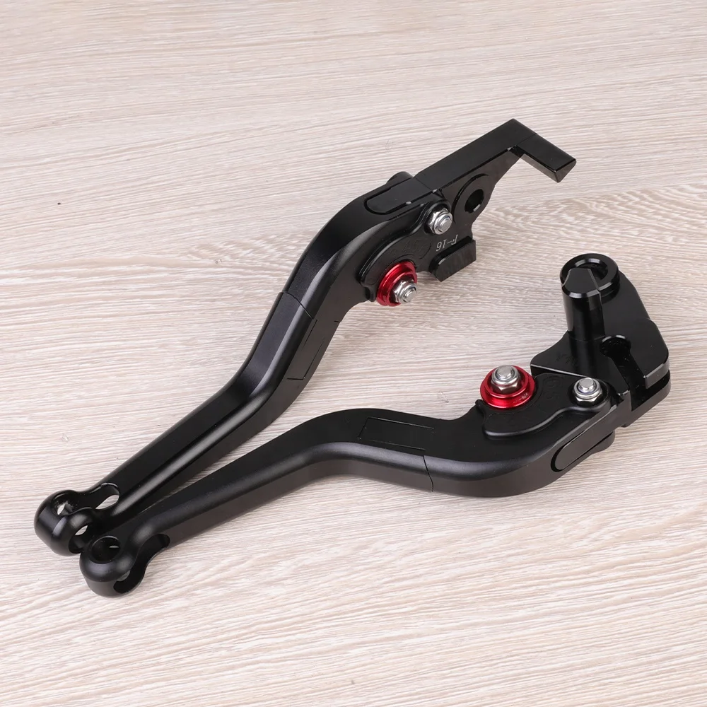

STLFMotorcycle Aluminum Adjustable Handle Control Foldable Brake Clutch Levers Kit Fit for MT-07 MT07 MT 07 FZ 07 2014-20