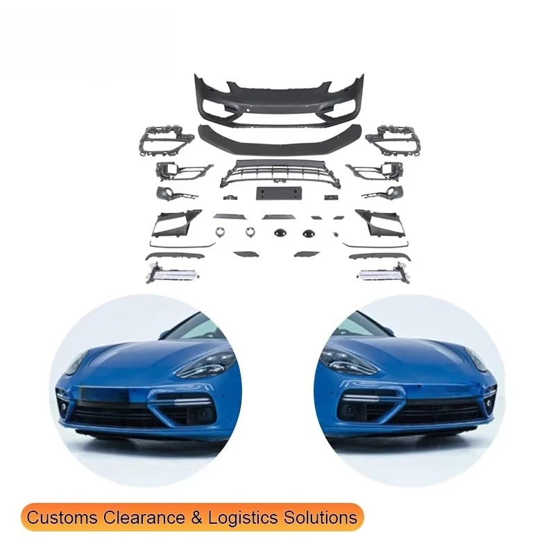 

STLF GUGO Front Bumper for Porsches Panameras 17-21 971.1 Turbo Upgrade Aftermarket Replacement Exterior Auto Body Parts Sedan