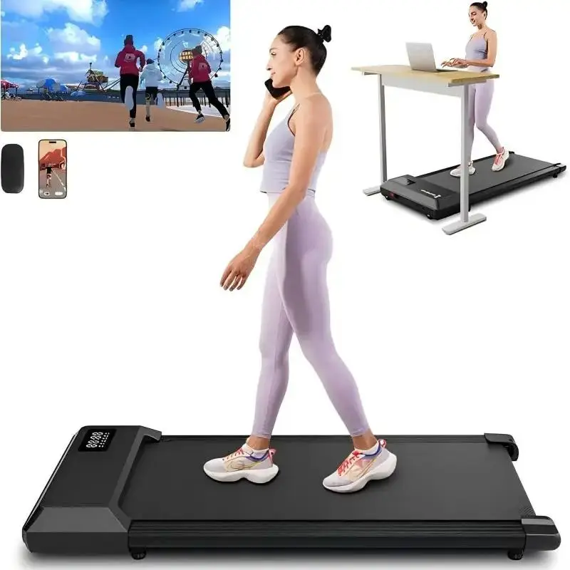 15,75 x 35,43 inch loopvlak loopband pad hardlopen wandelen onder bureau oefening run training wandelen loopband - afbeelding 2