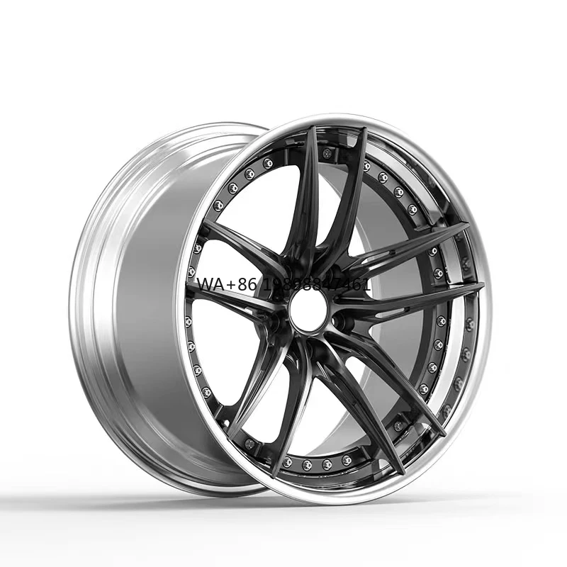 

20 Inch to 24 Inch Custom 2 Piece 3 Piece Concave Wheels for Porsche Tesla Mode S Plaid Bmw Lambo Mclaren Wheels