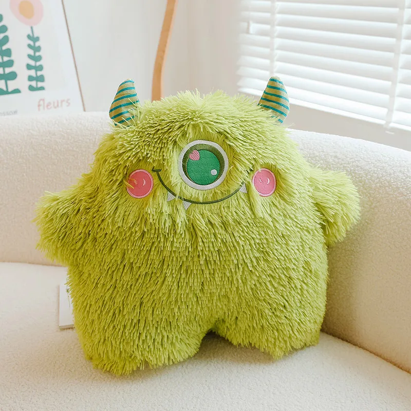 45CM Little monster coral plush toy cute animal doll sofa pillow sleeping pillow children girl birthday gift