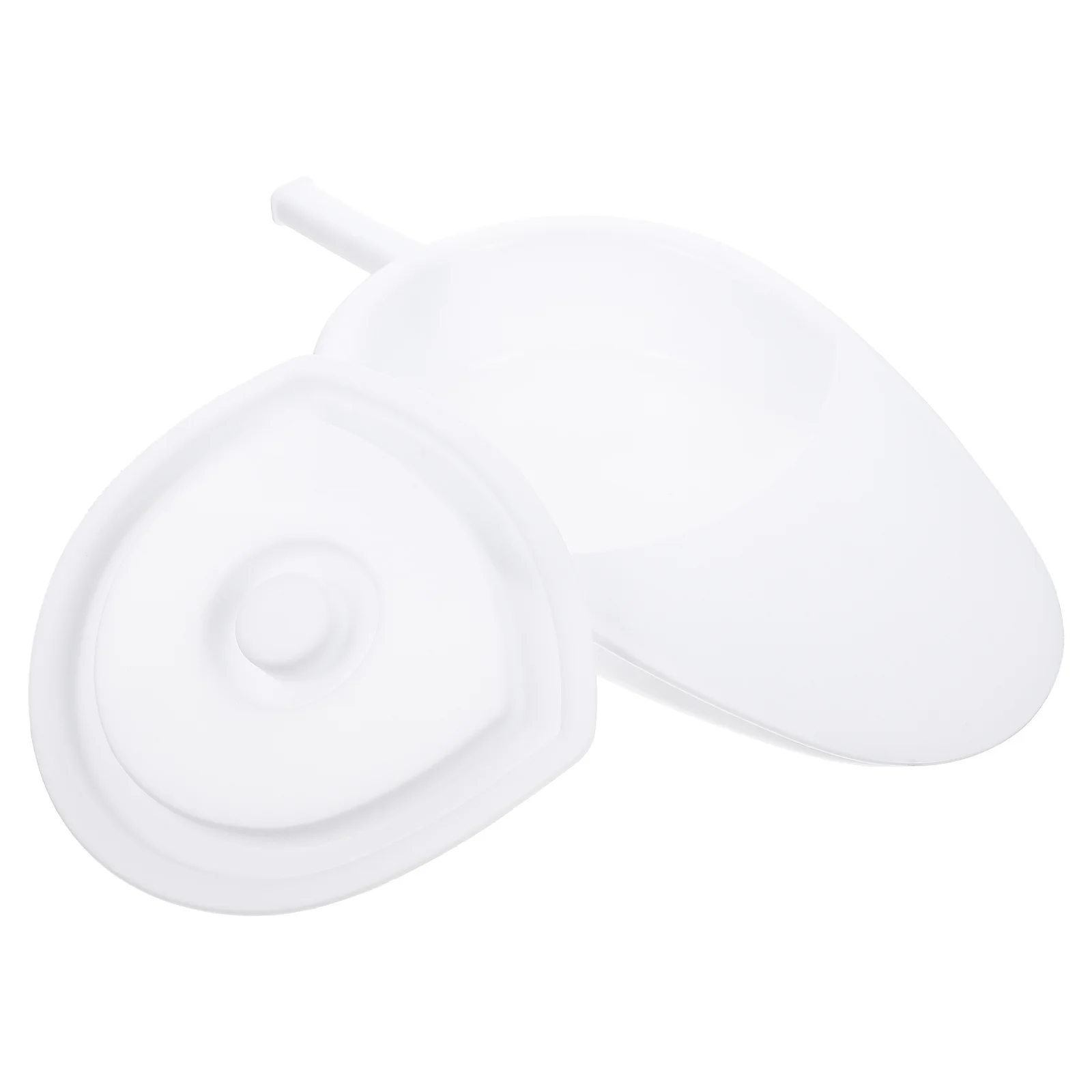 

Bed Pan for Bedridden Elderly and Pregnant Women Portable Durable Plastic Hospital Bedpan with Anti-Spill Smooth Design Easy