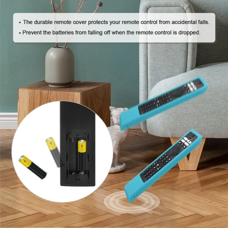 A37T-Silicone Remote Control Cover For Android TV 8506 PUS85 For RC4284505/01RP/BRC0984511