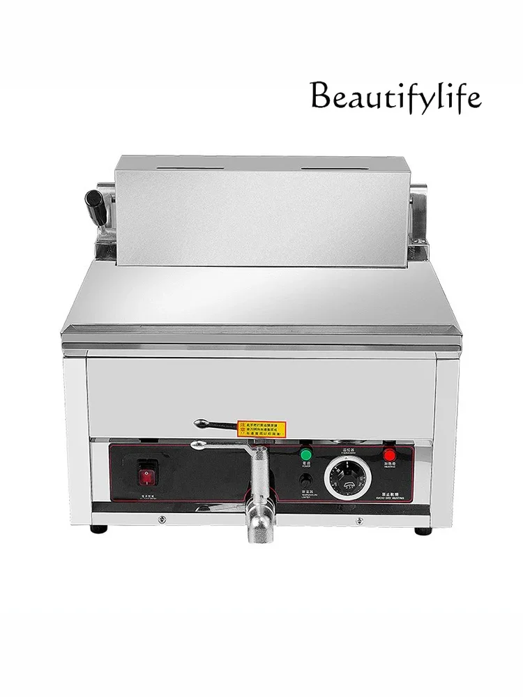 Mirror Plate Stainless Steel Electric Fryer Commercial Commercial Electric Fryer Parallel Bar Fritter