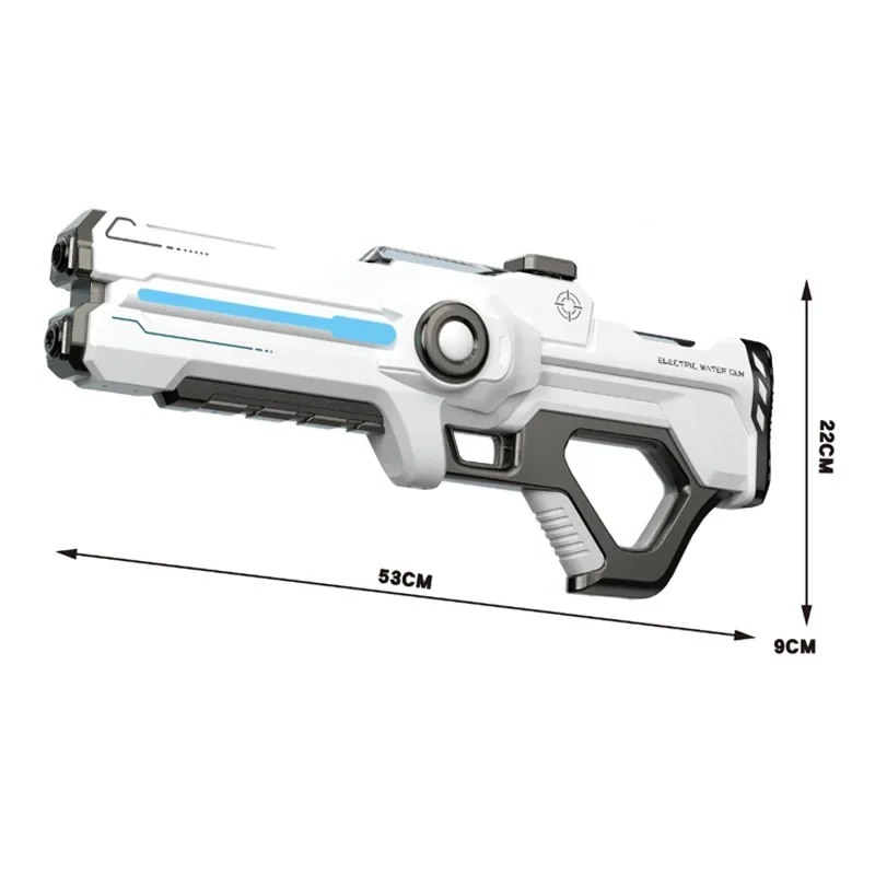Супер полностью автоматический электрический водяной пистолет, игрушки, новинка 2024, летний бассейн, электрический водяной пистолет, боевые подарки для детей и взрослых