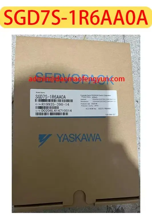 Original Genuine，SGD7S-1R6AA0A Brand new Servo Drive，Fast shipping