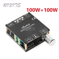 Bluetooth 5.0 Digital Audio Power Amplifier Module 100W+100W Dual Channel Wireless HIFI Stereo Sound Amplifier Board Aux Amp