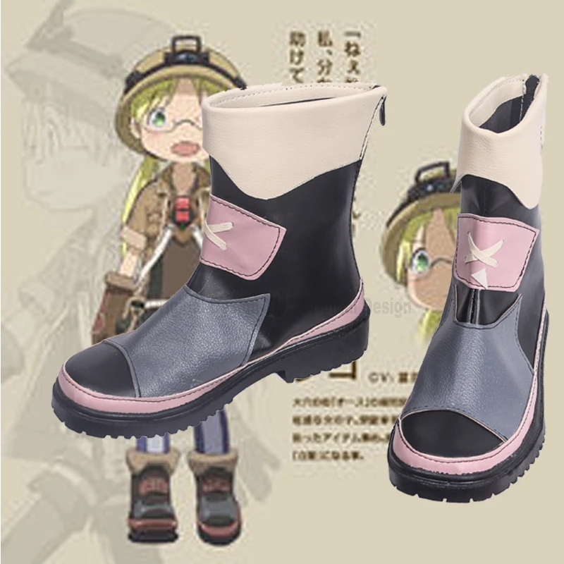 Made In Abyss Riko Cosplay Shoes Boots Halloween Carnival Party Cosplay Costume Accessories