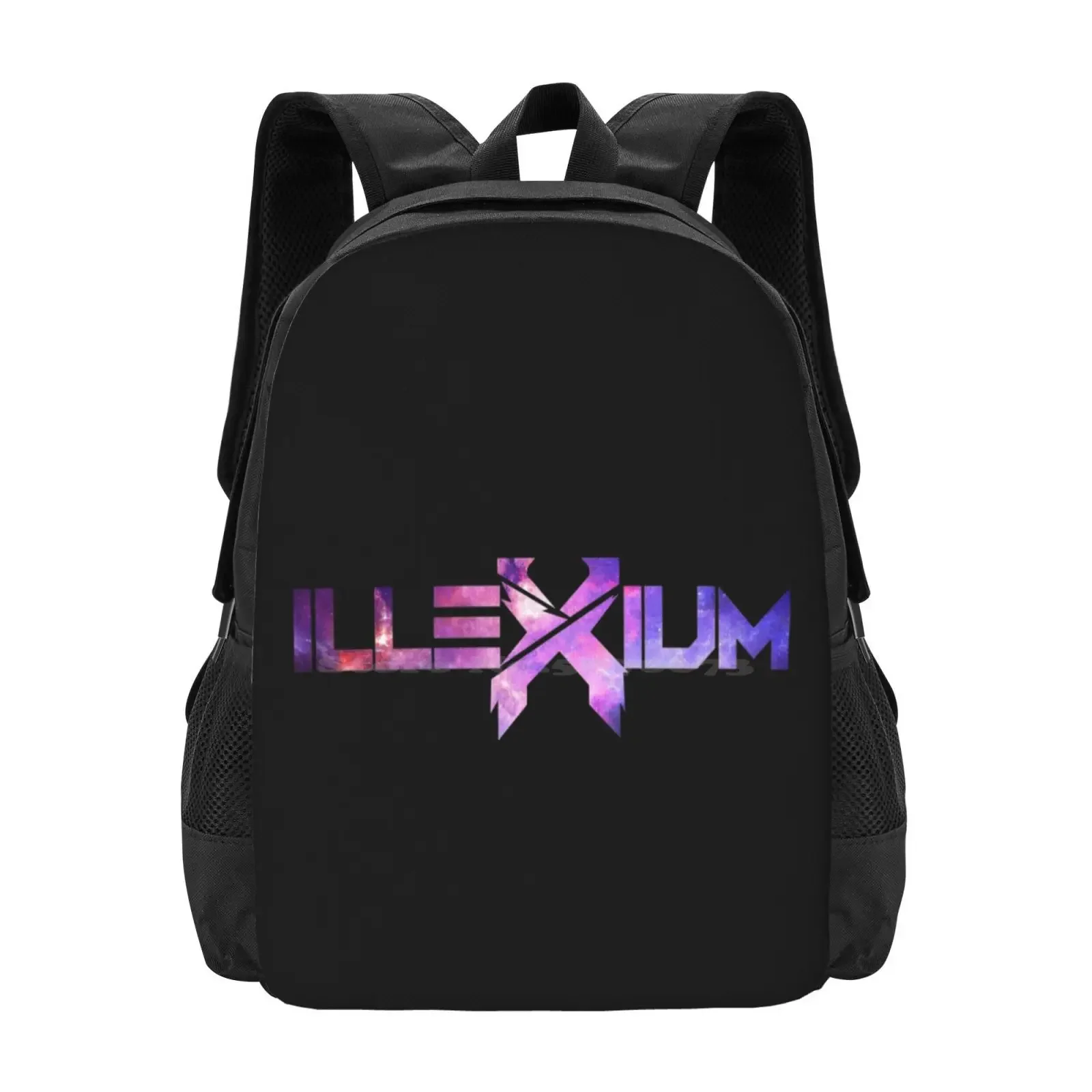 

Black Purple Galaxy Dj X Headbanger Dubstep Hot Sale Schoolbag Backpack Fashion Bags Odesza Slander Dubstep Edm Plur Bass Head