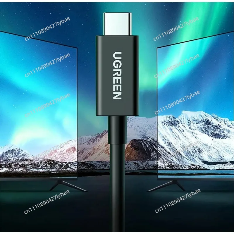 UGREEN Thunderbolt 4 Cable 6.6ft, 40Gbps Data Transfer 8K/60Hz Display 100W 5A USB C 3.1 Gen 2 Cable for iPhone 15