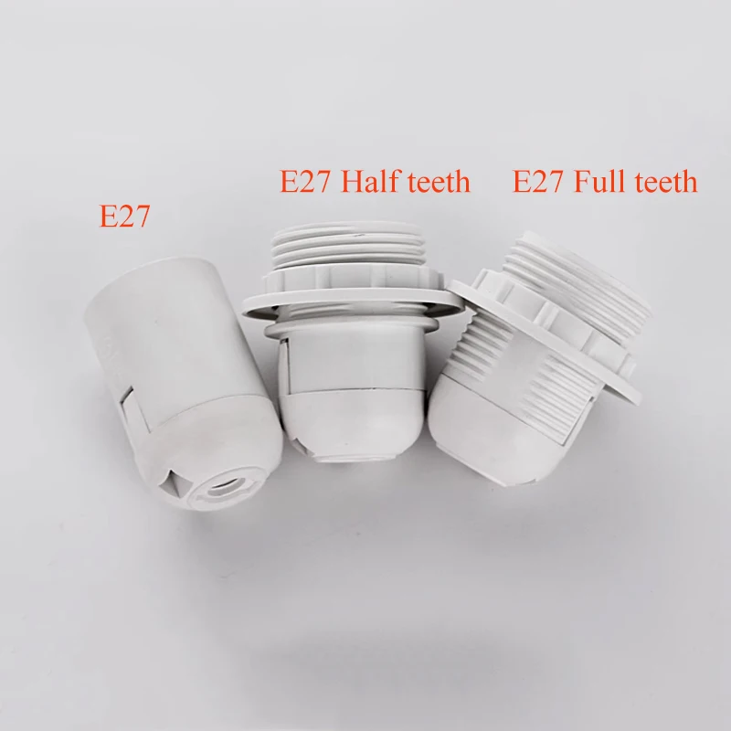 Lighting Accessories E14 E27 Bulb holder Holder Accessori Lamp Socket Luminaire Flexible Lamp Base Fitting