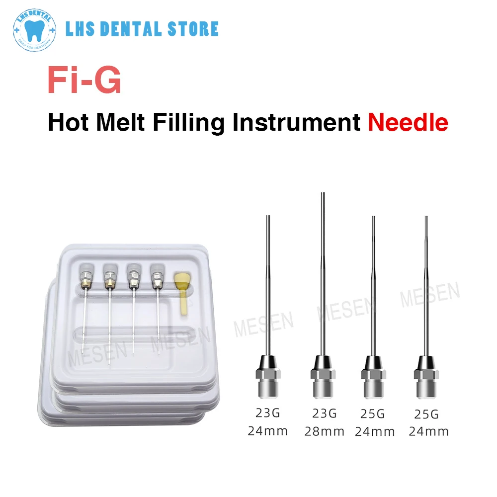 

Dental Thermoplastic Filling Injection Needle for Woodpecker FI-G System, Endodontics Heated Groove Percha Tip