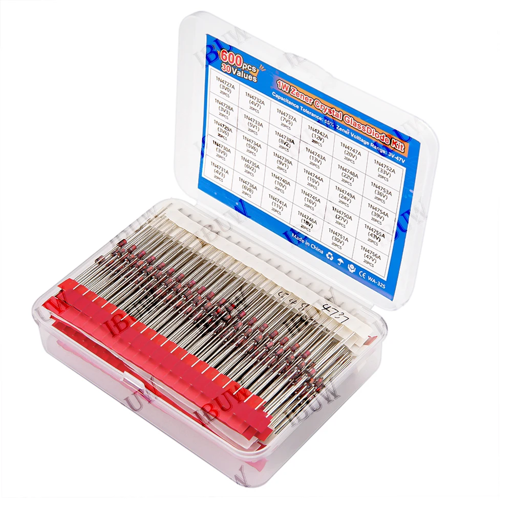 600PCS 30Values 1W …