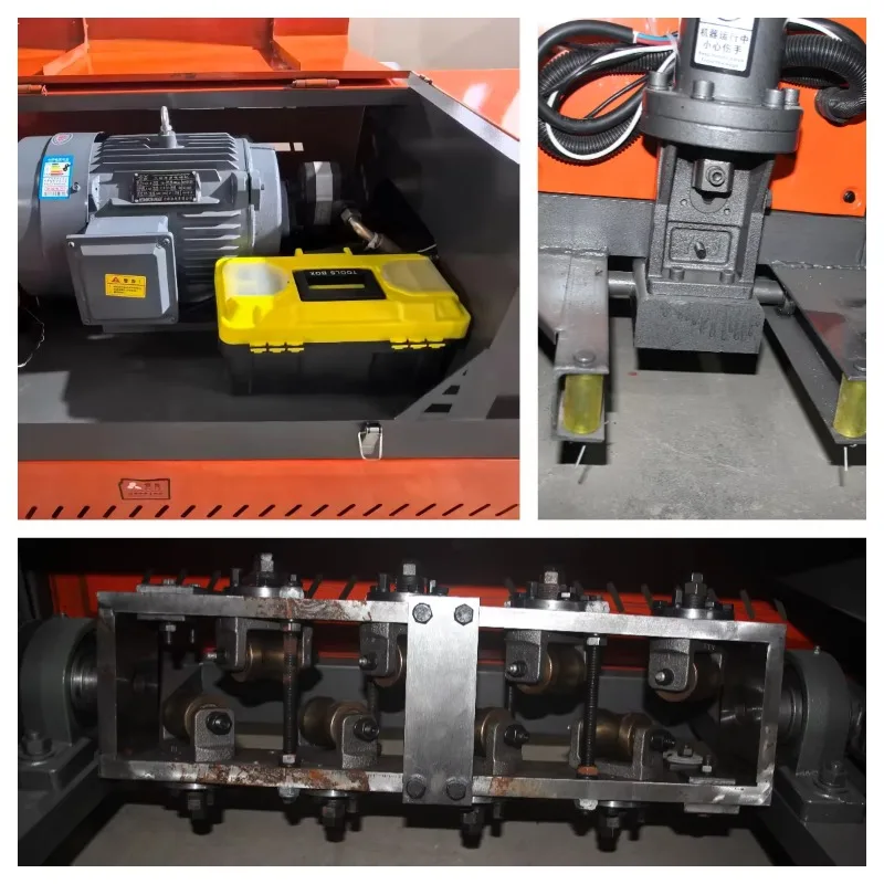YG Customized  Power 9kW Dual Speed Straightener Feeder Uncoiler Bar Wire Motor Gear Industrial Construction High Produc