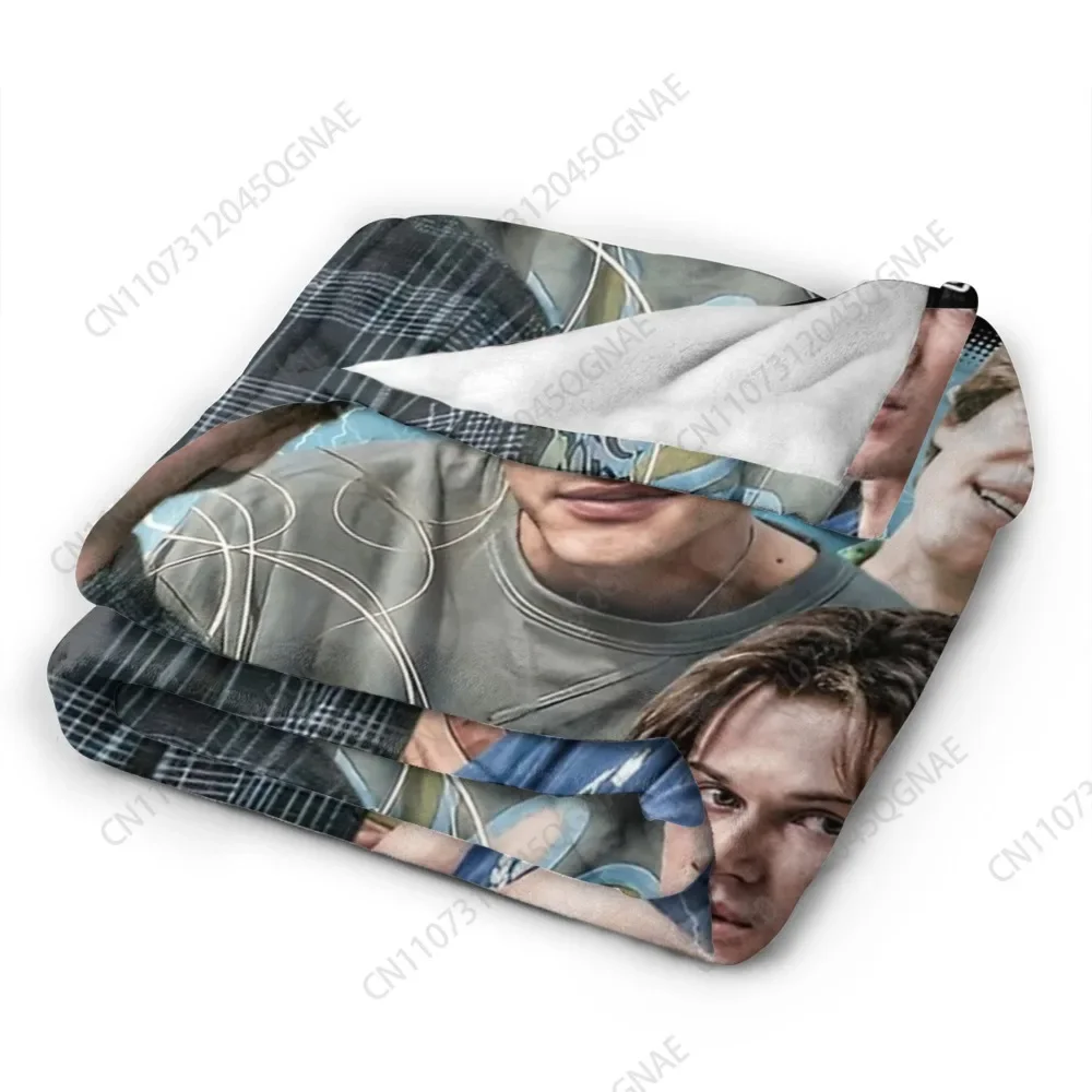 Conrad Fisher Bootleg Film Blankets Camping Flannel Throw Blanket For Living Room Warm Soft Custom DIY Quality Bedspread
