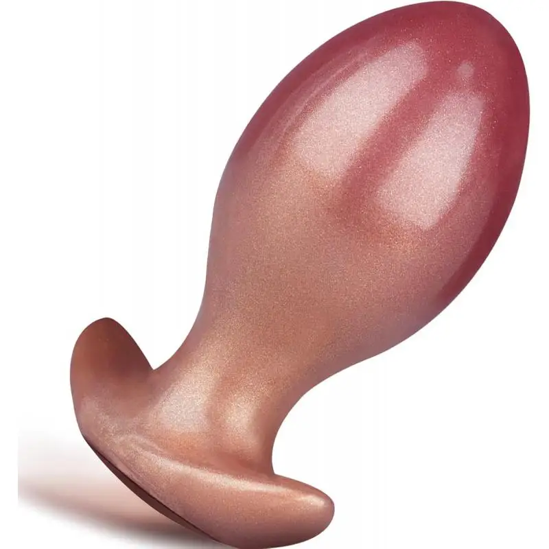 Anal Plug Wearable Egg Shaped Anal Dilator Trainer Silicone G-spot Prostate Massager Couples Sex Toys For Men Women Masturbation view 2