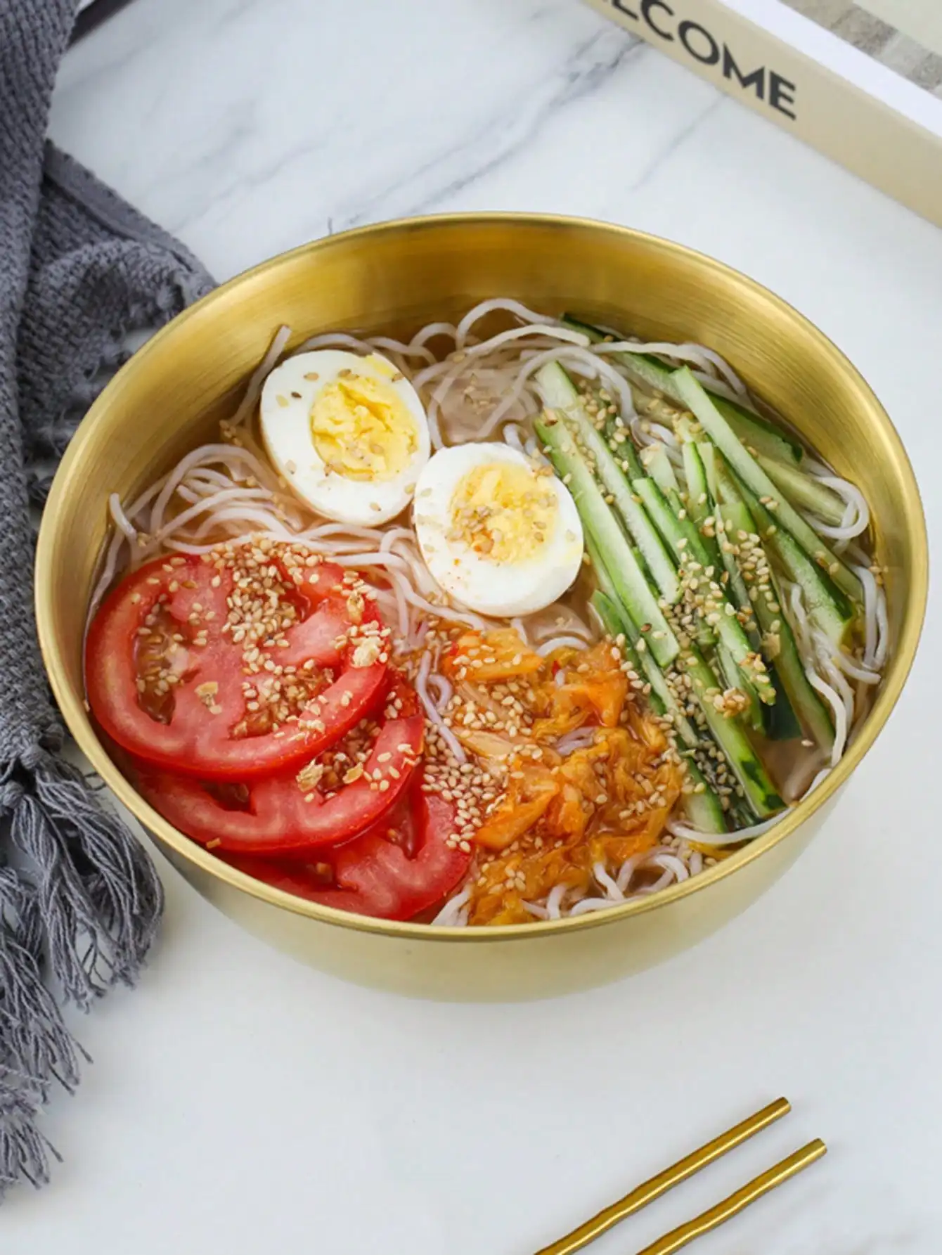 Großes 3-teiliges Salatschüssel-Set: doppelschichtiger, isolierter Edelstahl, bruchsicher, rostbeständig