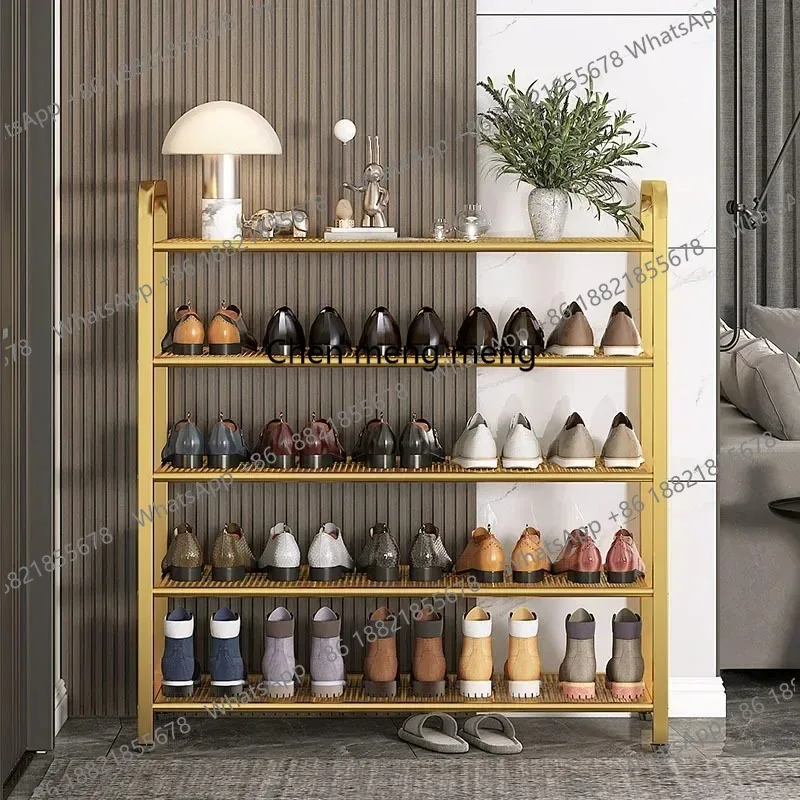 Simple Multilayer Shoe Rack Shoe Cabinets Assembly Reinforced Steel Tube Frame Shoe Shelves Space-saving Zapatero Barato Cabinet