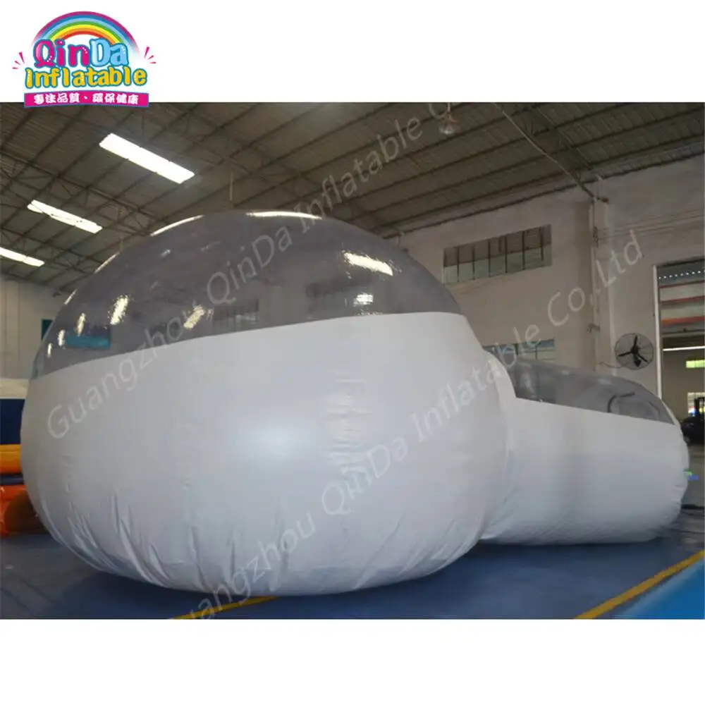 Venda quente PVC Transparente Barraca de Acampamento Tenda de Bolha Inflável para Venda Barraca de Bolha de Acampamento Ao Ar Livre