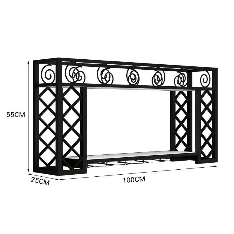

Бар, настенный, для домашнего ресторана, простая полка, витрина