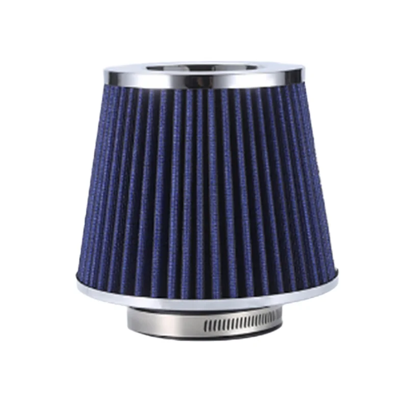 Auto-accessoires Luchtfilter 76 mm inlaatpijp Turbo-inductiebuis Luchtinlaatsysteem Pijp met luchtfilter inbegrepen