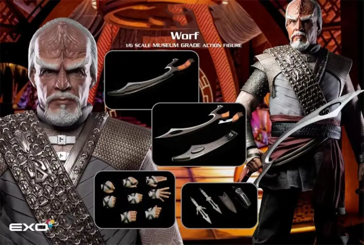 

Genuine Original EXO-6 1/6 Male Soldier Worf Full Set 12'' Action Figure Model Toy In Stock