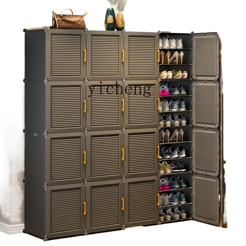 

Shoe Cabinet Large Capacity Shoes Organizing Box Hot Sale Household Bedroom Shoe Rack Storage Multi-Layer Dustproof