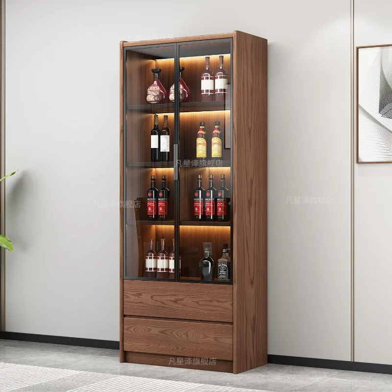 

Locker Fashionable Wine Cabinet Safety Convenience Modern Design Wine Cabinet Elegant Artist Bar Furniture Juomakaappi XY50JG