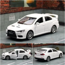 1:41 Mitsubishi Lancer Evolution X 10 Alloy Car Model Diecast Metal Toy Vehicles Car Model Simulation Collection Childrens Gifts